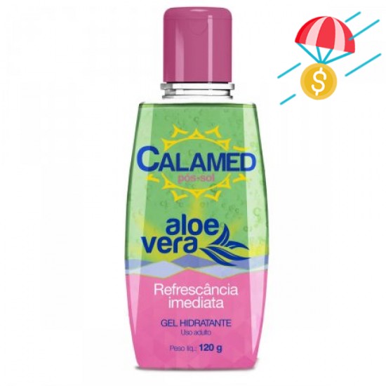 Calamed loção pós sol  Aloe vera 120 gramas